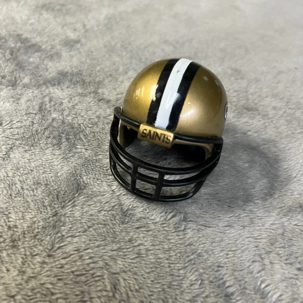 New Orleans Saints MIGHTY RACERS Replacement MINI Football HELMET Cake Topper